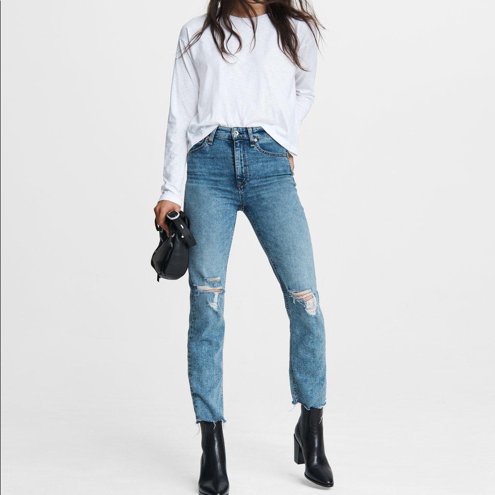 RAG AND BONE HIGH-RISE JEAN